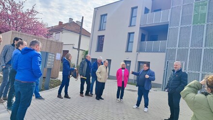 Inauguration logements Couillet